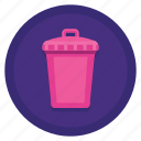 disposal, dustbin, garbage, rubbish, trash, trash can