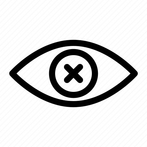 Blank, blind, eye, eyeless, sightless icon - Download on Iconfinder