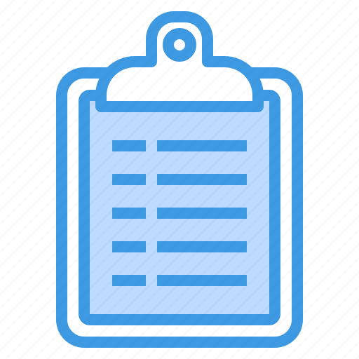 Clipboard, office, paper, stationery, supplies icon - Download on Iconfinder