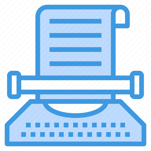 Office, stationery, supplies, typewriter icon - Download on Iconfinder