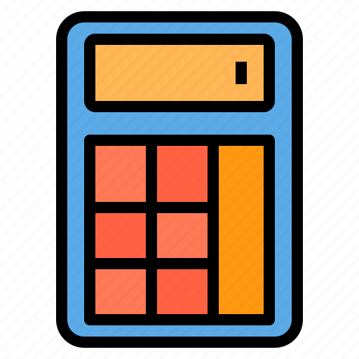 Calculator, office, stationery, supplies icon - Download on Iconfinder