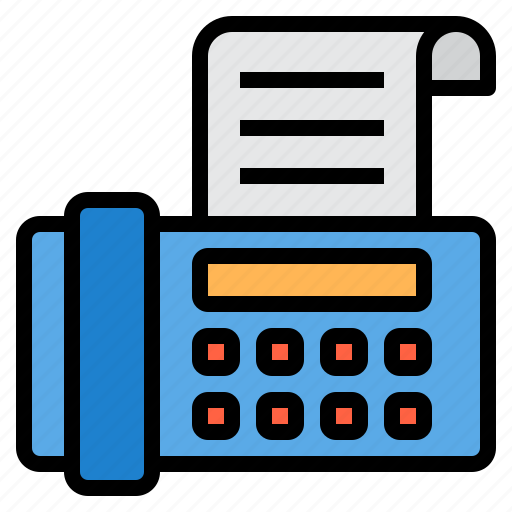 Fax, office, stationery, supplies, telephone icon - Download on Iconfinder