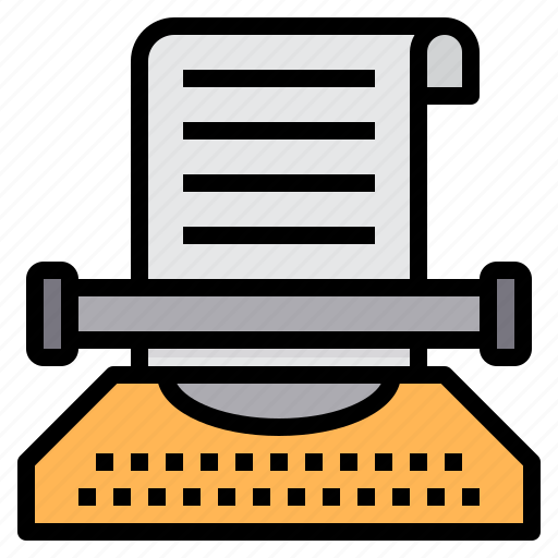 Office, stationery, supplies, typewriter icon - Download on Iconfinder