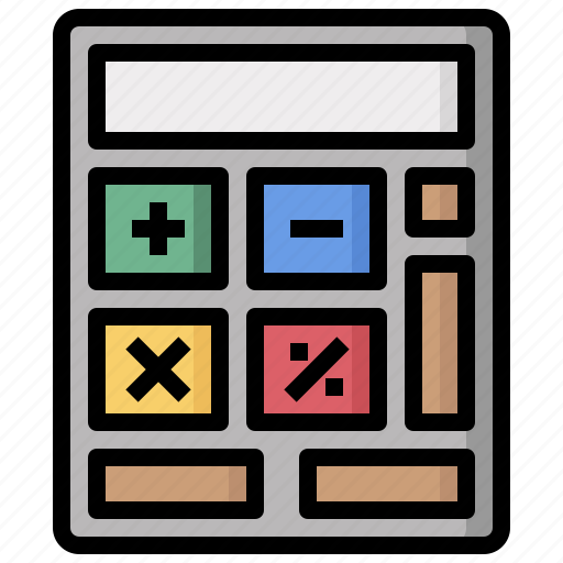 Calculating, calculator, maths, technological, technology icon - Download on Iconfinder