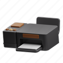 printer, technology, machine, paper, fax, device, print, printing, document 
