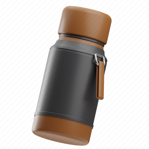 Thermos, water, pipe, drink, bottle, glass, drop 3D illustration - Download on Iconfinder
