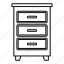 wood, documents, drawer, vector, thin 