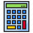 calculator, tool, stationery, office, equipment