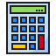 calculator, tool, stationery, office, equipment 