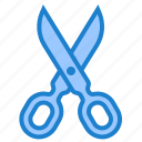 scissors, tool, stationery, office, equipment