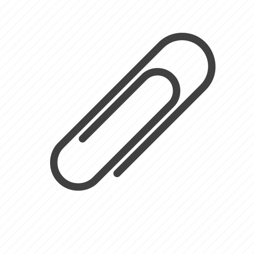 Paperclip, office supplies, clip, attach, attachment icon - Download on Iconfinder