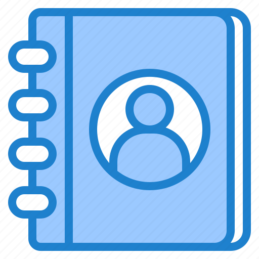 Address, book, phonebook, contacts, communication, directory icon - Download on Iconfinder