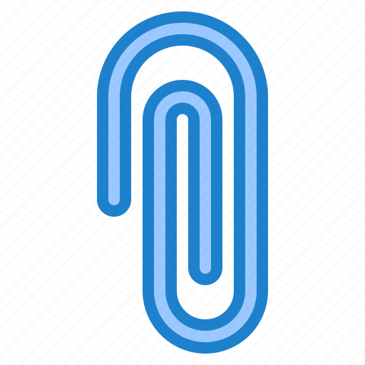 Clip, paperclip, document, stationery, attachment icon - Download on Iconfinder