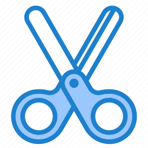 Scissors, office, supplies, raw, cutting, cut icon - Download on Iconfinder