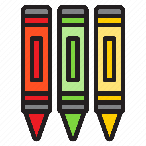 Color, pencil, crayon, colour, drawing, art icon - Download on Iconfinder