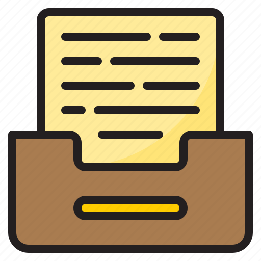 Document, file, archive, office, cabinet icon - Download on Iconfinder