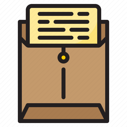 File, document, folder, business, office icon - Download on Iconfinder