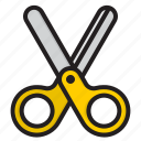 scissors, office, supplies, raw, cutting, cut