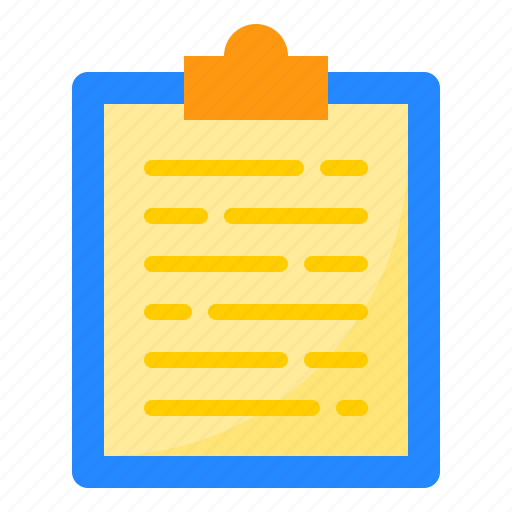 Clipboard, document, file, folder, office icon - Download on Iconfinder