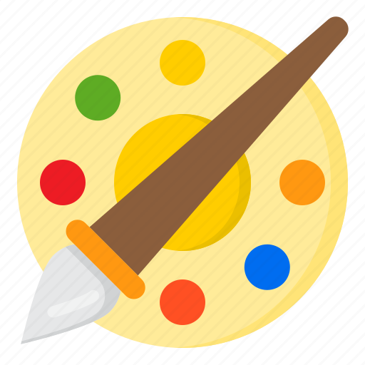 Water, color, brush, drawing, art, paint icon - Download on Iconfinder