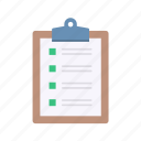 clipboard, task list, checklist, to do, planning, inventory list, work, goal