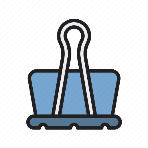 Paperclip, push pin, attachment pin, paper pin, clip, tag, stationary icon - Download on Iconfinder
