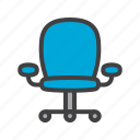 chair, office, seat