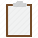 clipboard, document, note