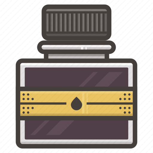 Bottle, ink, write, writing icon - Download on Iconfinder