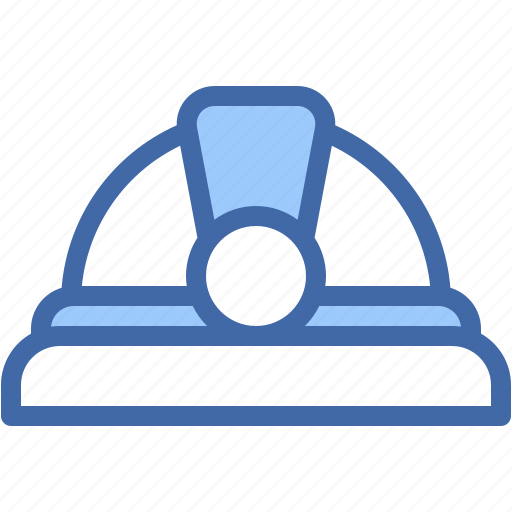 Hard, hat, helmet, headlamp, equipment, mining, security icon - Download on Iconfinder