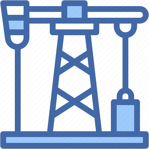 Oil, field, petroleum, petrol, industry, pump, jack icon - Download on Iconfinder