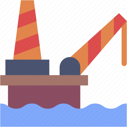 Sea, mining, oil, platform, industrial, petroleum, industry icon - Download on Iconfinder