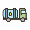 tank truck, transport, truck, oil, fuel