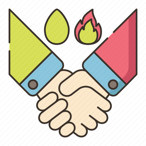 Agreement, and, deal, gas, oil icon - Download on Iconfinder