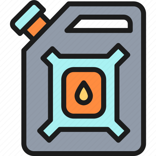 Canister, gallon, gas, gasoline, jerrican, oil, petrol icon - Download on Iconfinder