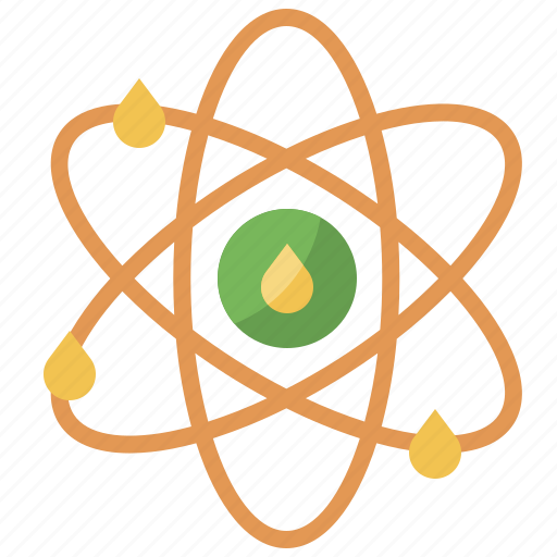 Atom, atomic, nuclear, physics, power icon - Download on Iconfinder