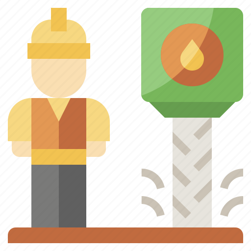 Drilling, industry, jobs, occupation, profession, professions, worker icon - Download on Iconfinder