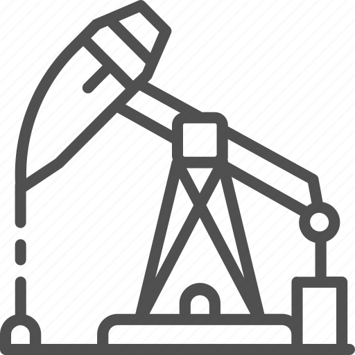 Gas, industry, oil, petrol, pump, rig, station icon - Download on Iconfinder