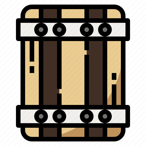 Barrel, beer, cask, brewery, alcoholic drink icon - Download on Iconfinder