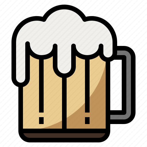 Beer, alcoholic drink, pub, mug, restaurant icon - Download on Iconfinder