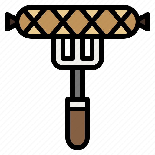 Sausage, bbq, food and restaurant, grill, fast food icon - Download on Iconfinder