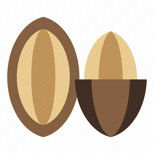 Almond, pistachio, nut, nutrition, crop icon - Download on Iconfinder