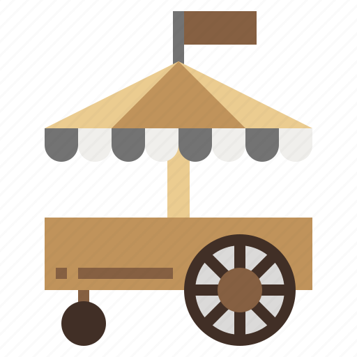 Stall, food cart, food stand, store, shop icon - Download on Iconfinder