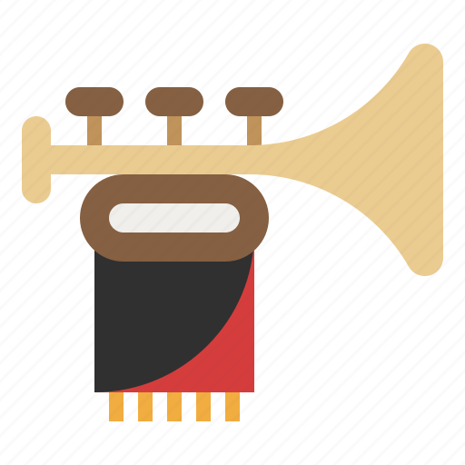 Trumpet, music instrument, parade, orchestra, marching band icon - Download on Iconfinder