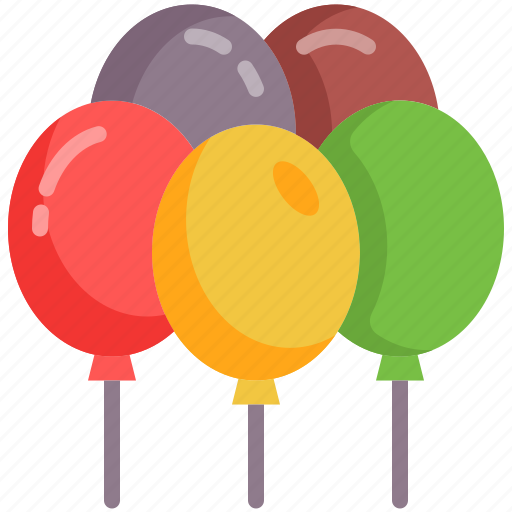 Balloon, balloons, party, birthday, celebration, decoration, celebrate icon - Download on Iconfinder