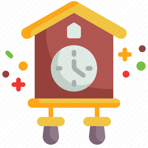 Cuckoo, clock, vintage, time, date, adornment, antique icon - Download on Iconfinder