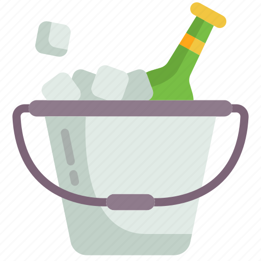 Ice, bucket, box, cube, cubes, food icon - Download on Iconfinder
