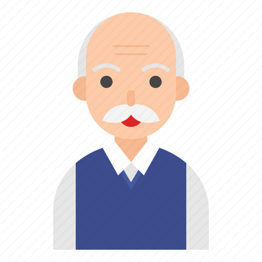 People, old man, granparent, elder, senior, user, avatar icon - Download on Iconfinder