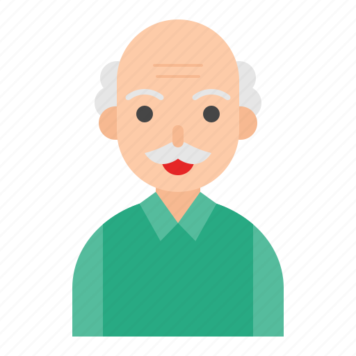 People, old, granparent, older, elder, senior, avatar icon - Download on Iconfinder