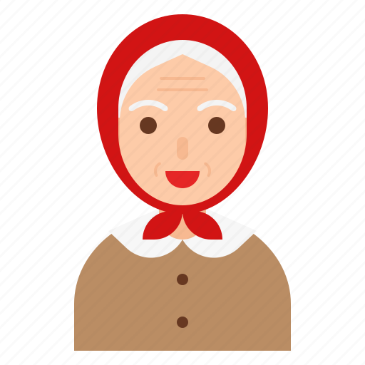 People, old, grandmother, elder, senior, nanny, grandma icon - Download on Iconfinder